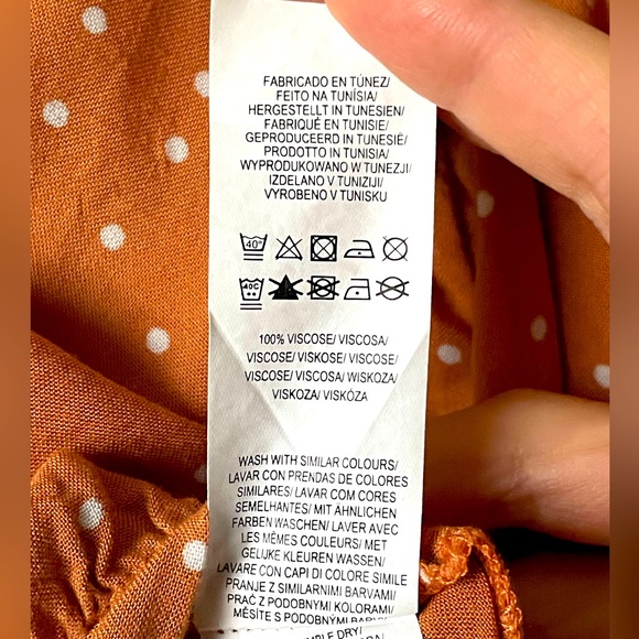 Primark feminine Off The Shoulder Cropped Top Size US 4 - Picture 7 of 7